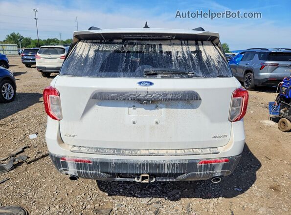 1FMSK8DH0MGA04169 2021 FORD EXPLORER White 
