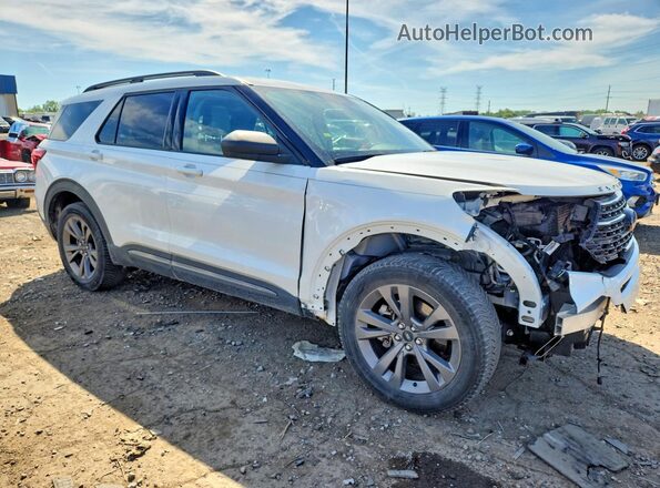 1FMSK8DH0MGA04169 2021 FORD EXPLORER White 