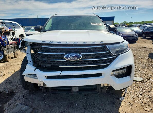 1FMSK8DH0MGA04169 2021 FORD EXPLORER White 