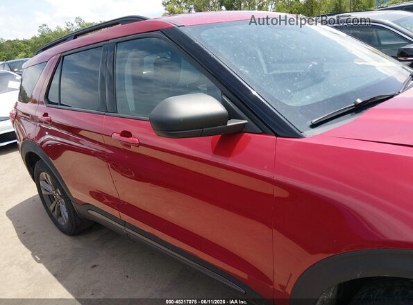 1FMSK8DH0MGA29850 2021 FORD EXPLORER Red Widok wnętrza 360 stopni
