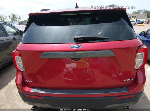 1FMSK8DH0MGA29850 2021 FORD EXPLORER Red 