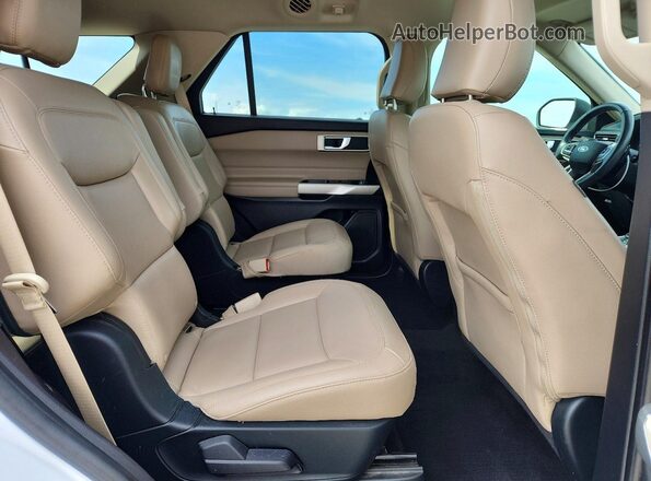 1FMSK8DH0MGA48916 2026 FORD EXPLORER White Rear interior view