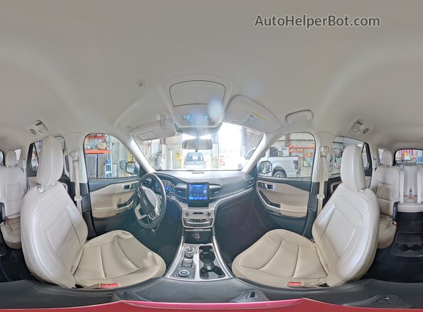 1FMSK8DH0MGA48916 2026 FORD EXPLORER White 360 interior view