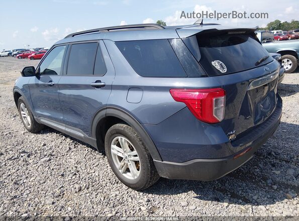 1FMSK8DH0MGB41631 2021 FORD EXPLORER Blue უკანა მარცხენა