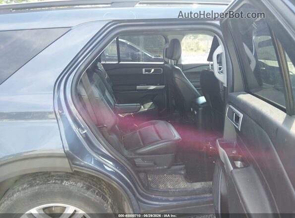 1FMSK8DH0MGB41631 2021 FORD EXPLORER Blue VIN კოდის სტიკერის ხედი