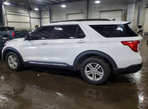 1FMSK8DH0PGB27894 2023 FORD EXPLORER Белый Задняя левая четверть