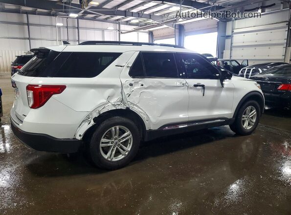 1FMSK8DH0PGB27894 2023 FORD EXPLORER Белый Задняя правая четверть