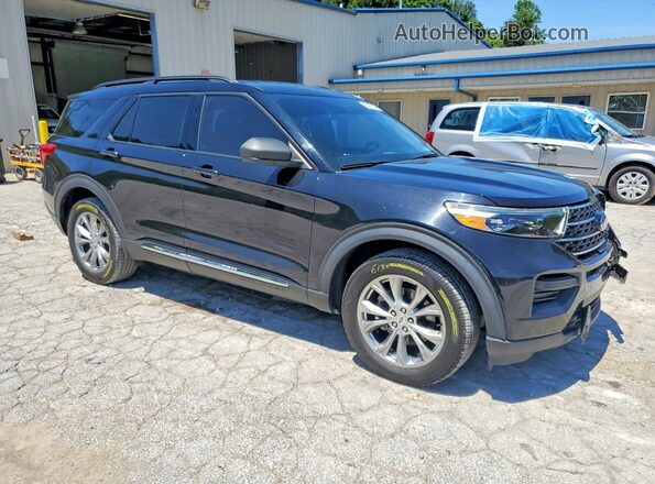 1FMSK8DH1LGB15294 2020 FORD EXPLORER Black წინა მარჯვენა