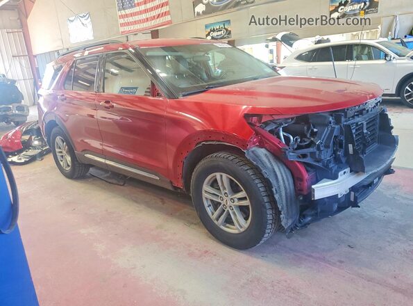 1FMSK8DH1MGA66423 2021 FORD EXPLORER Red 