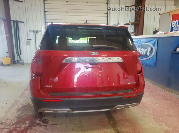 1FMSK8DH1MGA66423 2021 FORD EXPLORER Red 