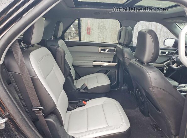 1FMSK8DH1MGA80466 2021 FORD EXPLORER Black Vista interior trasera