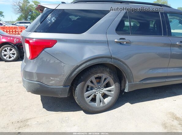 1FMSK8DH1MGA95050 2021 FORD EXPLORER Gray Vista frontal