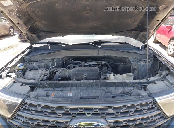1FMSK8DH1MGA95050 2021 FORD EXPLORER Gray Vista trasera