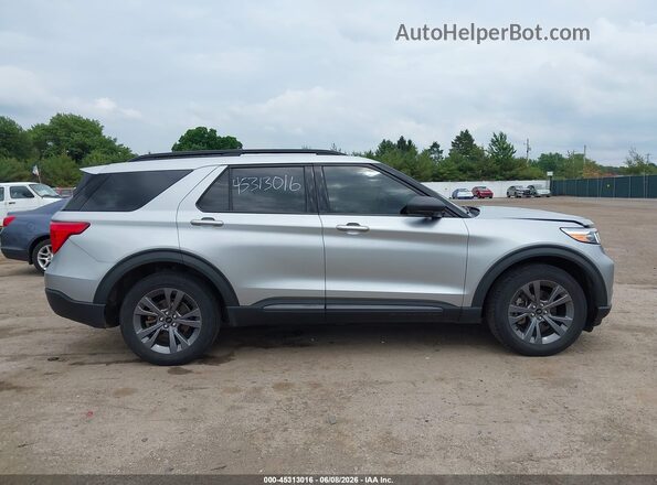 1FMSK8DH1MGC06941 2021 FORD EXPLORER Silver Widok wnętrza 360 stopni