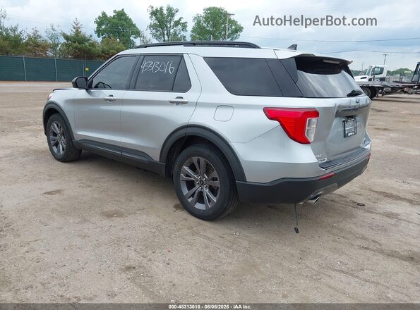 1FMSK8DH1MGC06941 2021 FORD EXPLORER Silver Tył lewy