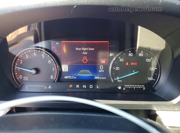 1FMSK8DH1NGA18339 2022 FORD EXPLORER Red Սարքավորումների վահանակի տեսք