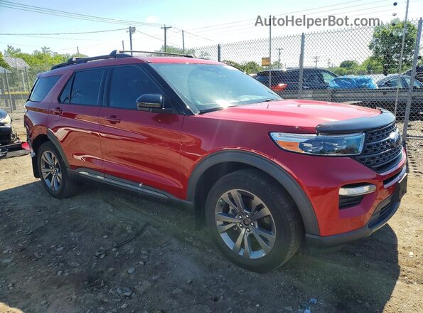 1FMSK8DH1NGA18339 2022 FORD EXPLORER Red Առջևի աջ