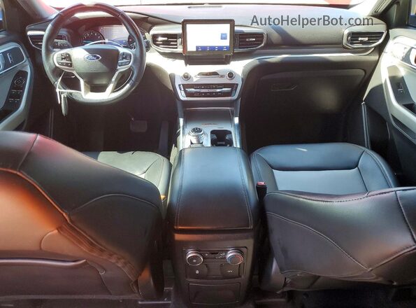 1FMSK8DH1NGA18339 2022 FORD EXPLORER Red Առջևի վահանակի տեսք