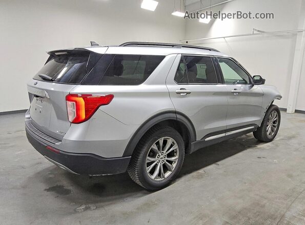 1FMSK8DH1NGA69310 2022 FORD EXPLORER Silver Rear right