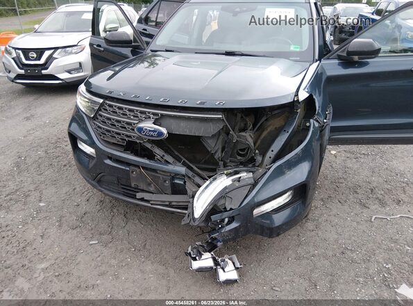 1FMSK8DH1NGC09288 2022 FORD EXPLORER Синий Вид спереди