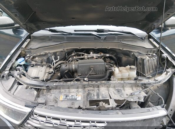 1FMSK8DH1NGC09288 2022 FORD EXPLORER Синий Вид сзади
