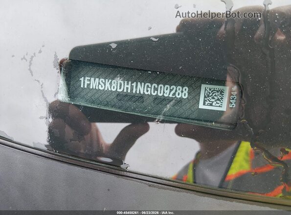 1FMSK8DH1NGC09288 2022 FORD EXPLORER Синий Вид подкапотного пространства