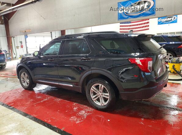 1FMSK8DH1NGC38452 2022 FORD EXPLORER Black Задня ліва чверть