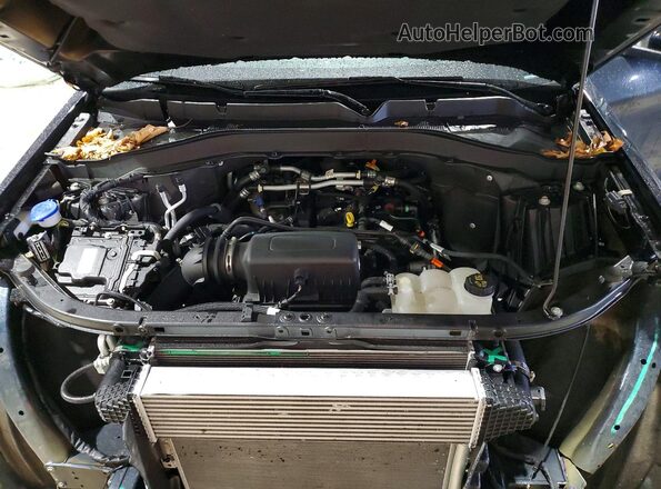 1FMSK8DH1RGA23286 2024 FORD EXPLORER Blue ძრავის განყოფილების ხედი