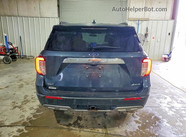 1FMSK8DH1RGA23286 2024 FORD EXPLORER Blue უკანა ხედი