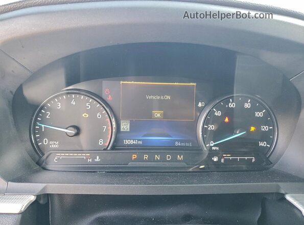 1FMSK8DH2LGA33459 2020 FORD EXPLORER Gray Widok zestawu wskaźników