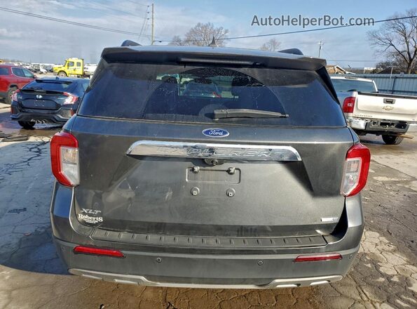 1FMSK8DH2LGA33459 2020 FORD EXPLORER Gray Widok z tyłu