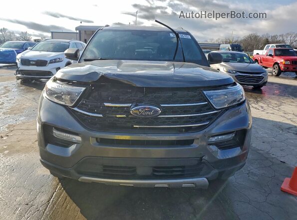 1FMSK8DH2LGA33459 2020 FORD EXPLORER Gray Widok z przodu