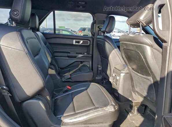 1FMSK8DH2LGA33459 2020 FORD EXPLORER Gray Widok tylnych siedzeń