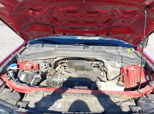 1FMSK8DH2LGA54795 2020 FORD EXPLORER Красный Вид сзади