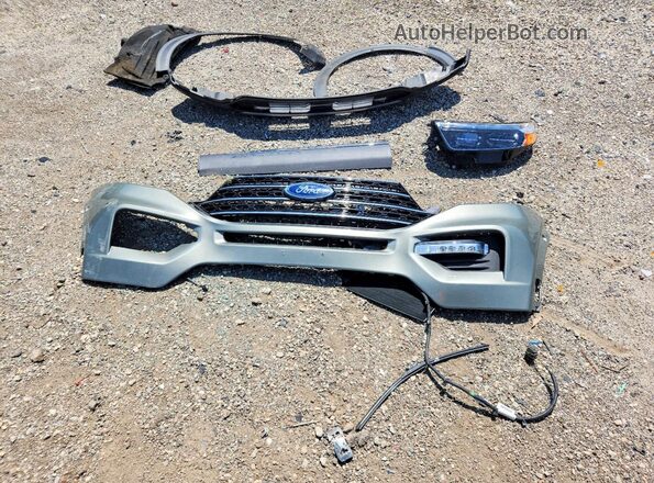 1FMSK8DH2LGA60726 2020 FORD EXPLORER Green VIN կոդի պիտակի տեսք