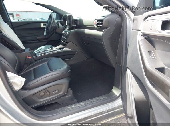 1FMSK8DH2LGB52824 2020 FORD EXPLORER Silver Vista interior delantera