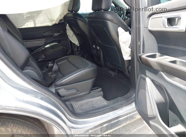 1FMSK8DH2LGB52824 2020 FORD EXPLORER Silver Vista de la etiqueta del VIN