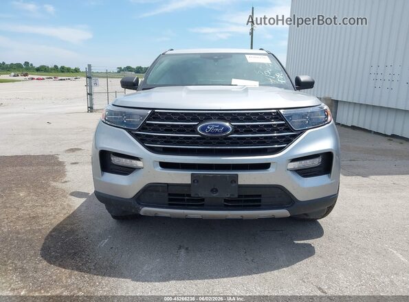 1FMSK8DH2LGB52824 2020 FORD EXPLORER Silver Vista del cuadro de instrumentos