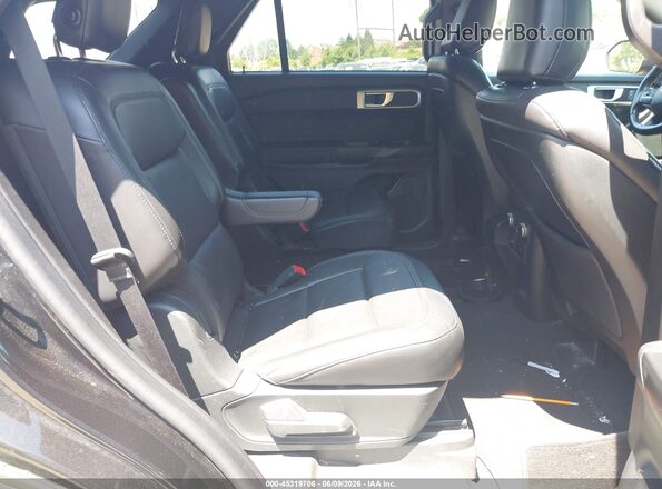 1FMSK8DH2LGB89260 2020 FORD EXPLORER Black Vista de la etiqueta del VIN