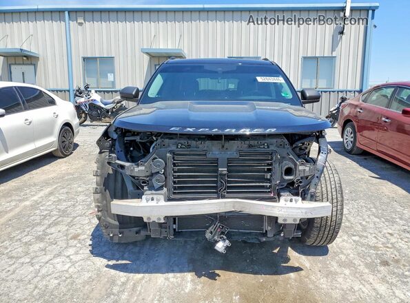 1FMSK8DH2MGA22883 2021 FORD EXPLORER Black Front view