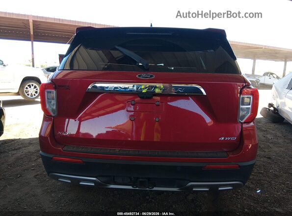1FMSK8DH2MGA31499 2021 FORD EXPLORER Red 