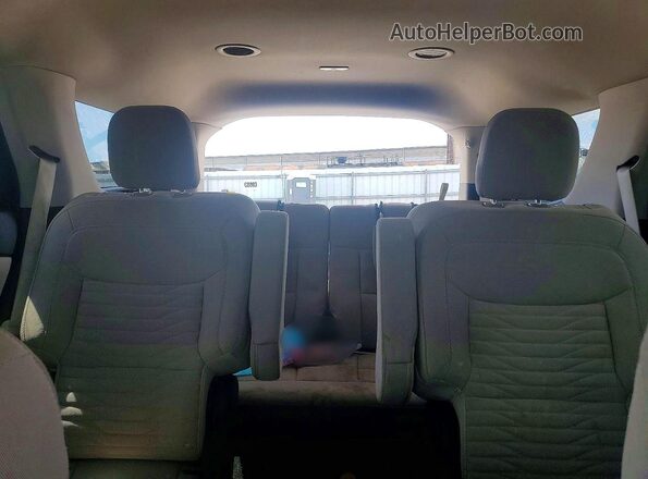 1FMSK8DH2MGA65670 2021 FORD EXPLORER Gray Rear seats view