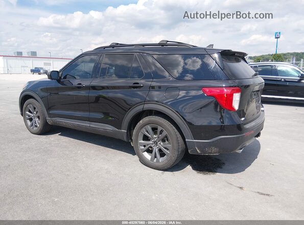 1FMSK8DH2MGA95140 2021 FORD EXPLORER Black Rear left