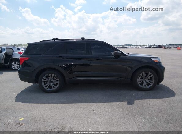 1FMSK8DH2MGA95140 2021 FORD EXPLORER Black Rear interior view