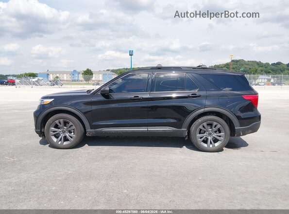 1FMSK8DH2MGA95140 2021 FORD EXPLORER Black 360 interior view