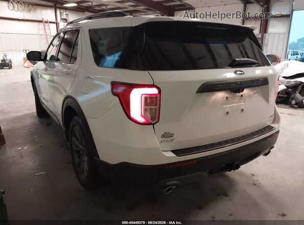 1FMSK8DH2MGC18659 2021 FORD EXPLORER White Tył lewy