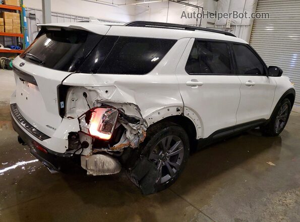 1FMSK8DH2PGA15789 2023 FORD EXPLORER White Trasero derecho