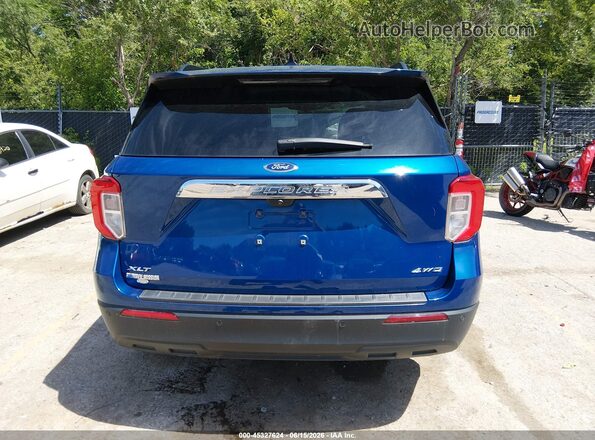 1FMSK8DH2PGA78066 2023 FORD EXPLORER Синий 