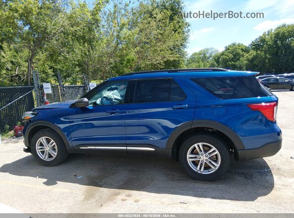 1FMSK8DH2PGA78066 2023 FORD EXPLORER Синий 