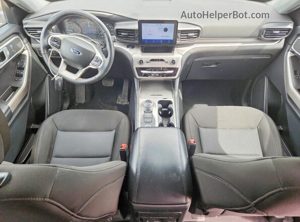 1FMSK8DH2PGA92470 2023 FORD EXPLORER White Вид панелі приладів